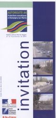 Invitation pour la réunion sur l'A4 et les problèmes acoustiques