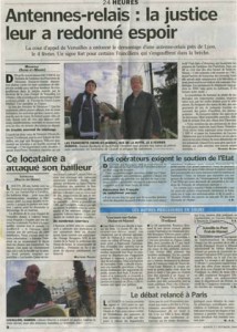 Le Parisien du 17 février 2009