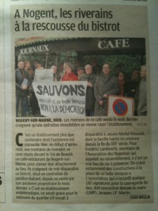 Extrait le Parisien VDM, 11 février 2011